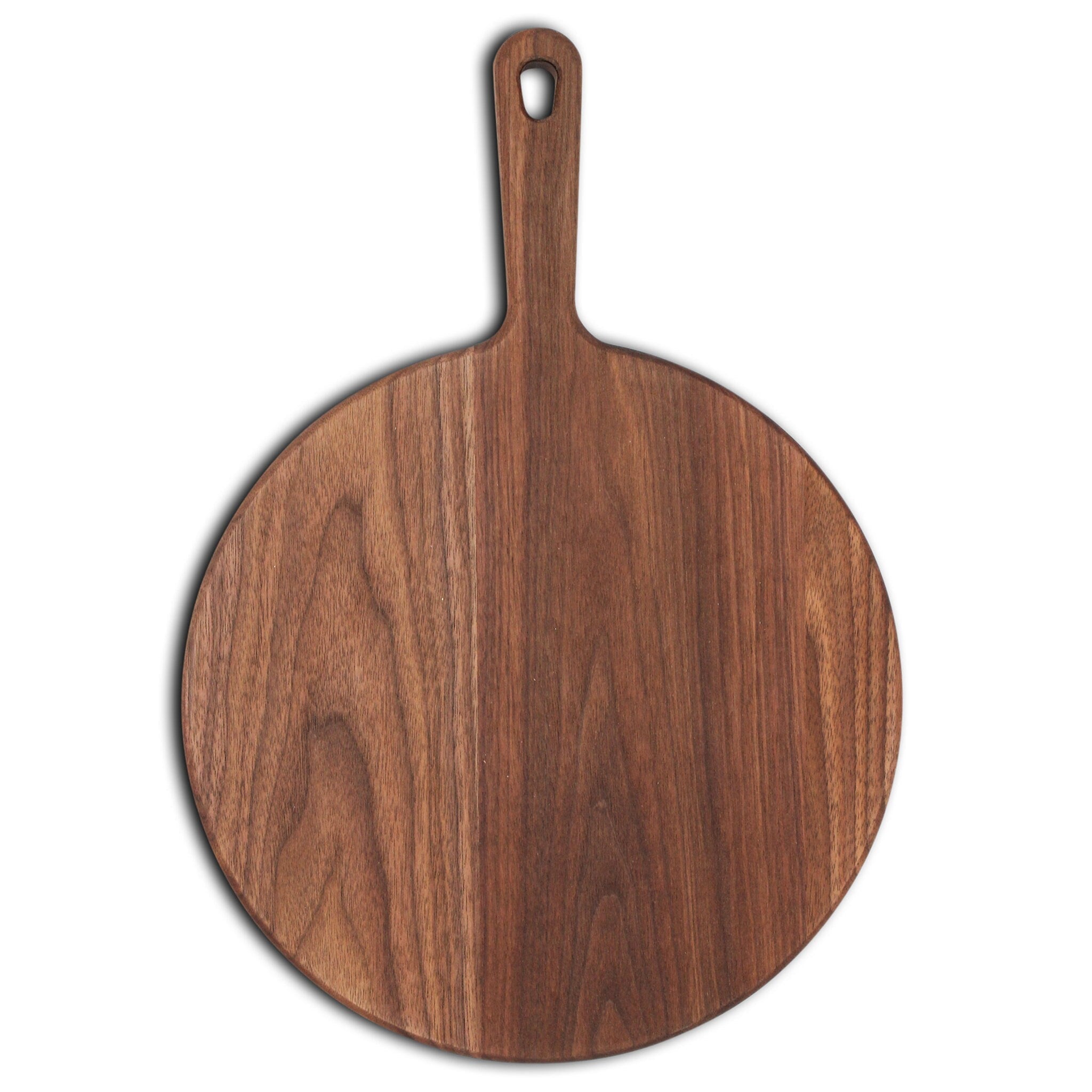 Walnut Paddle Cutting Board with Handle – alternate product view