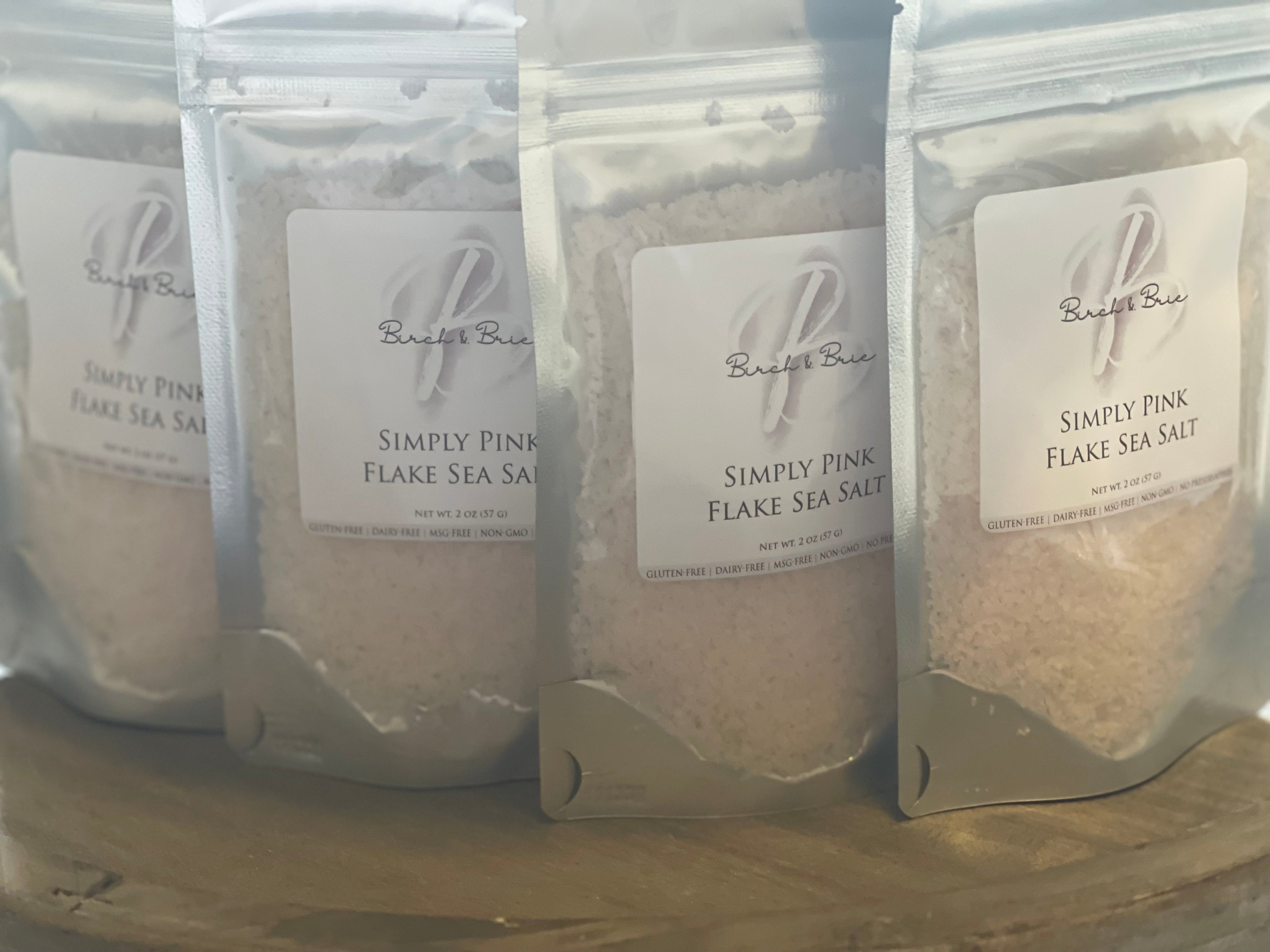 Simply Pink flake sea salt