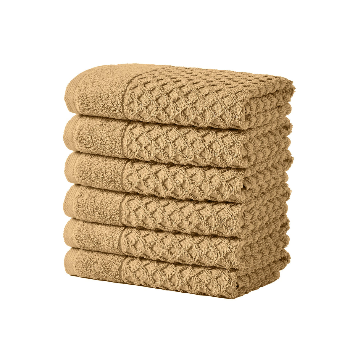 Grayson Cotton Diamond Waffle Towel Collection