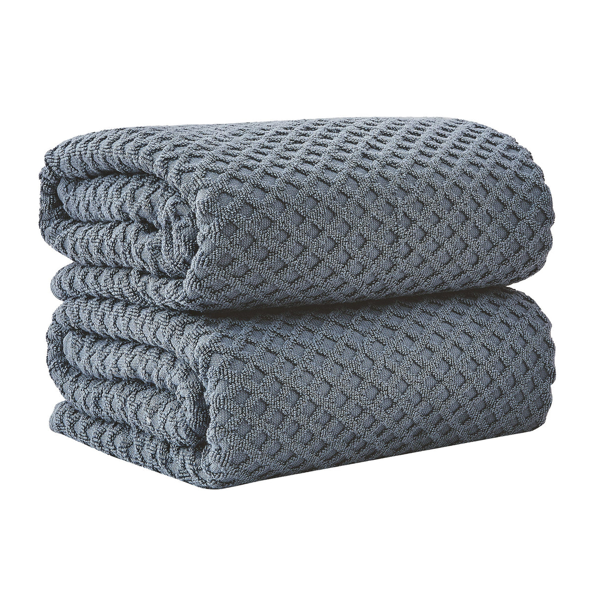 Grayson Cotton Diamond Waffle Towel Collection