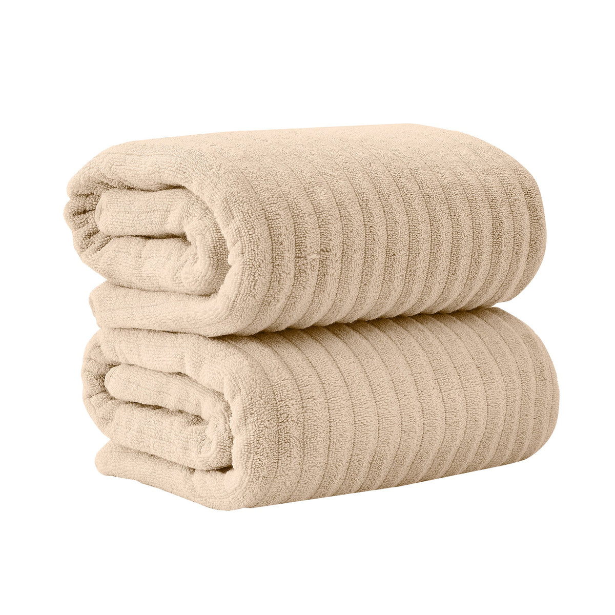 Karina Ribbed Combed Cotton Towel Collection