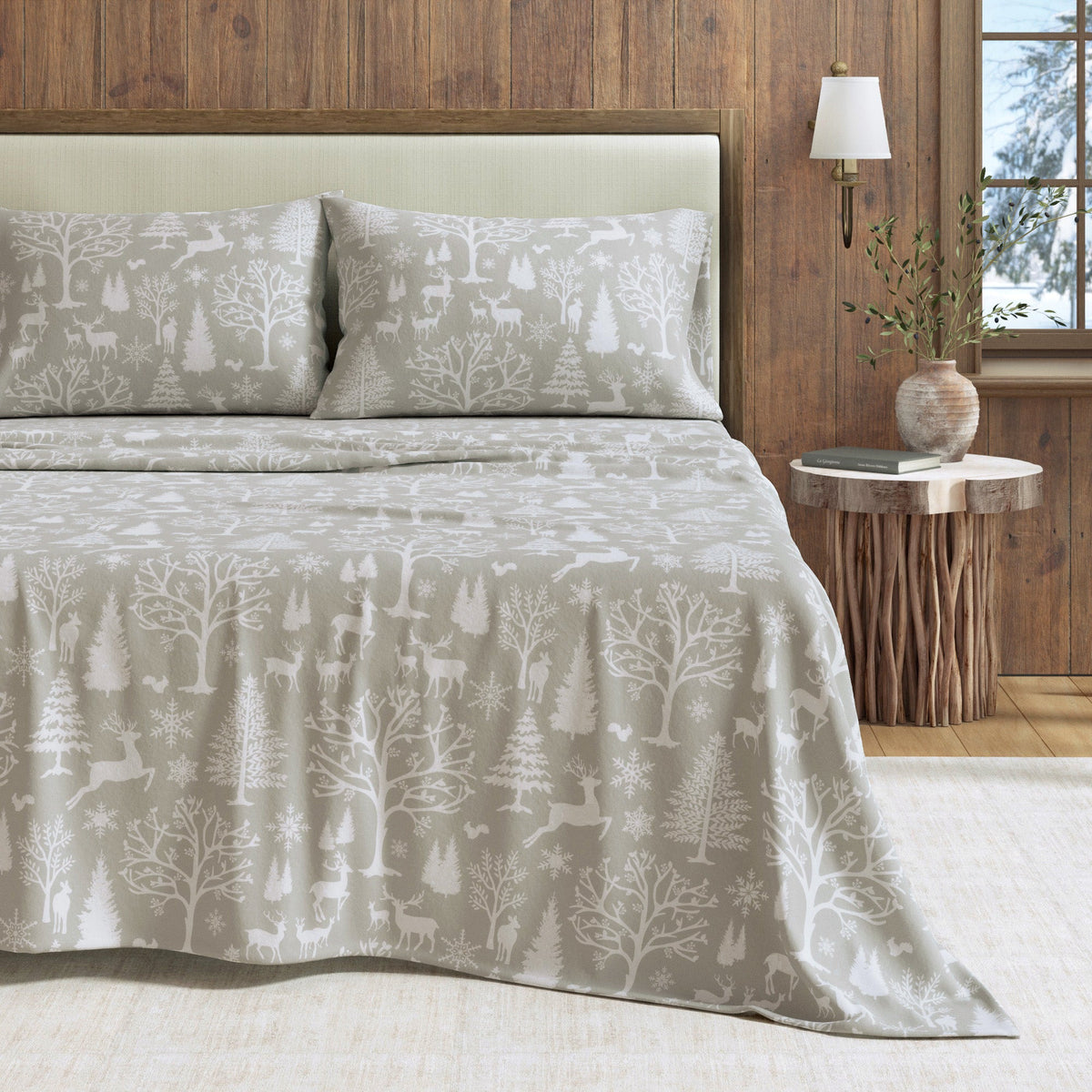 Lakeview Turkish Cotton Flannel Sheet Set