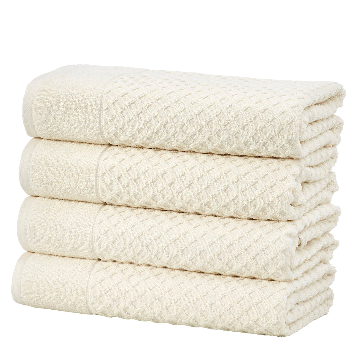 Grayson Cotton Diamond Waffle Towel Collection