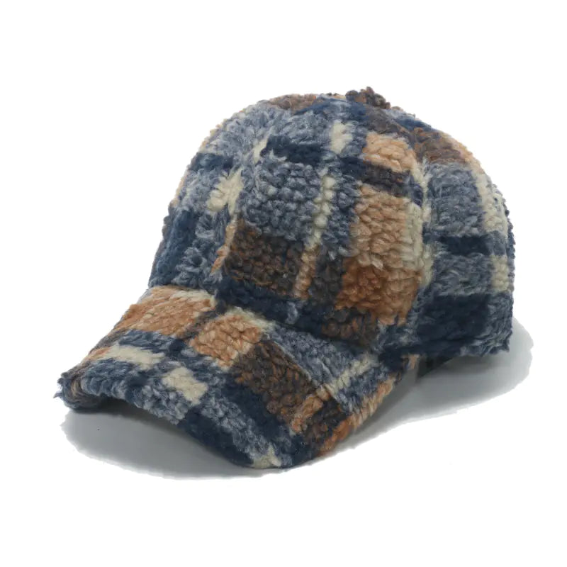 Classic plaid baseball cap
