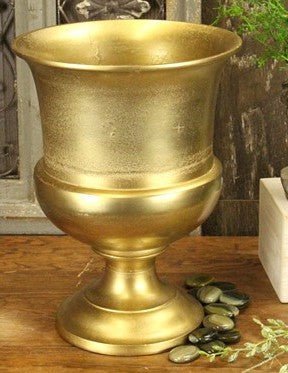 Gold Metal Urn