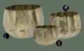 Cobblestone Metal Pot, 3 Size Options