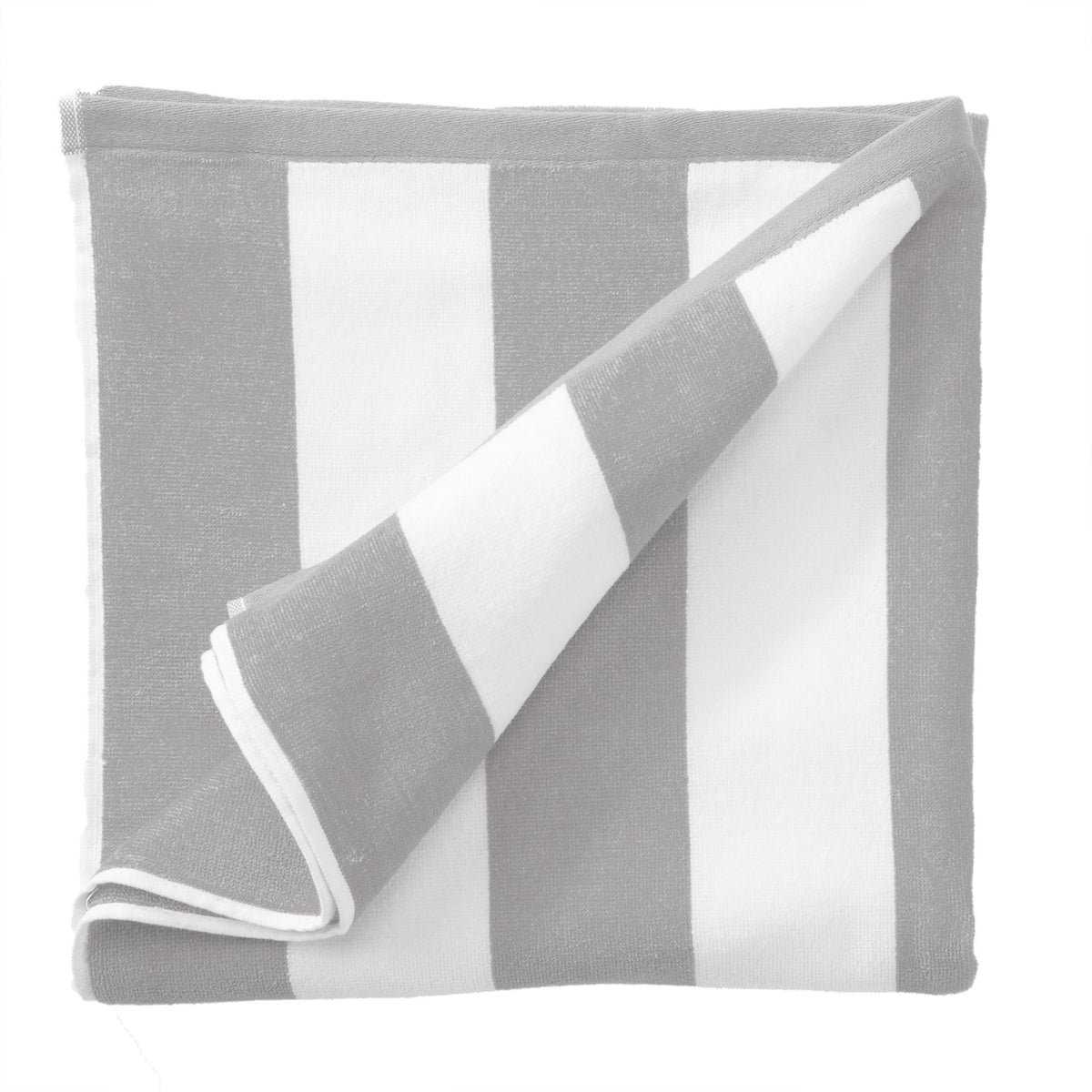 Novia Cotton Velour Cabana Stripe Beach Towels