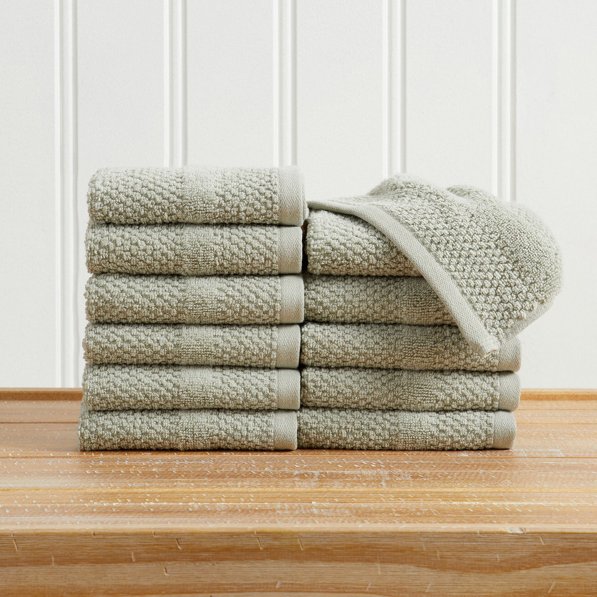 Marbella Textured Cotton Bath Towel Collection