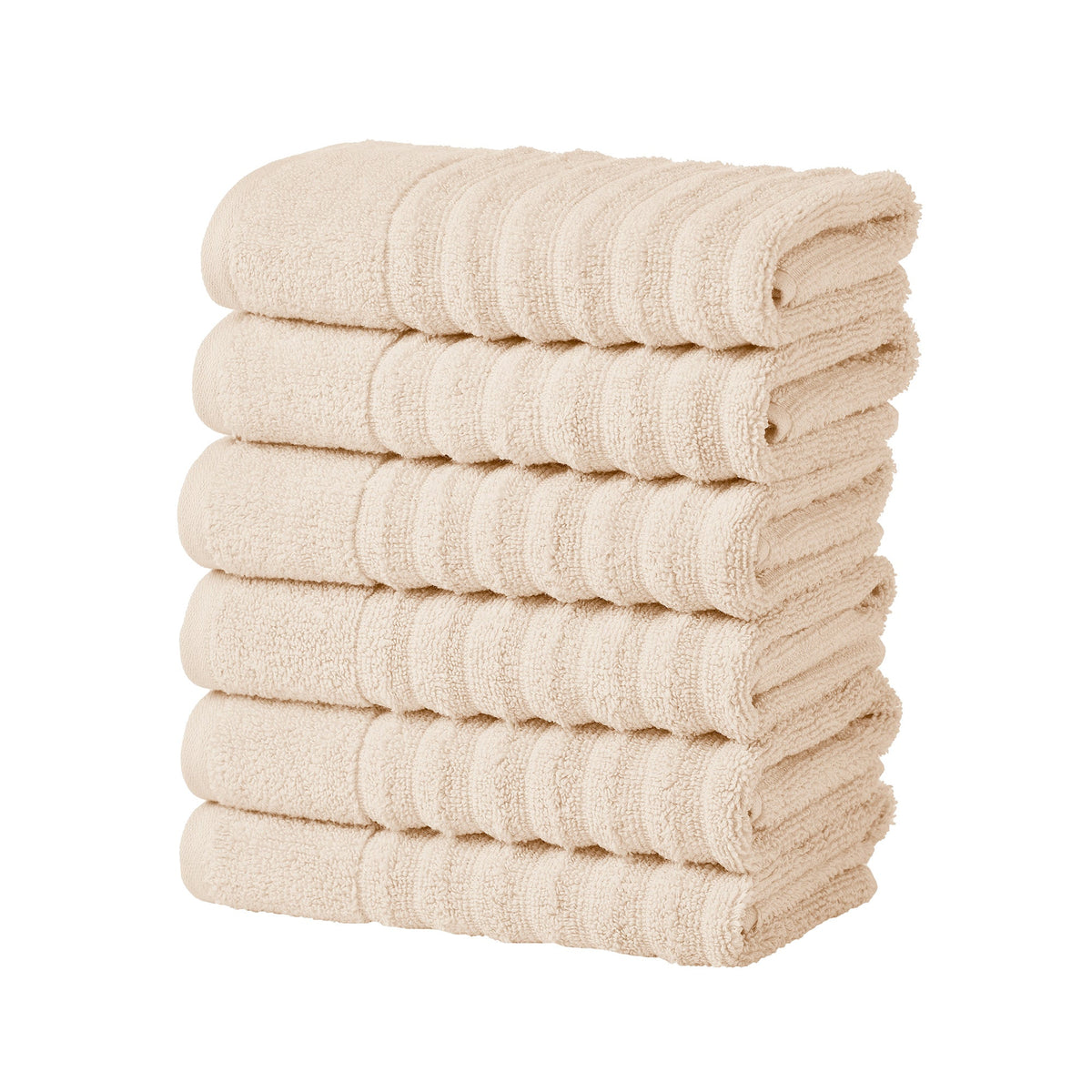 Karina Ribbed Combed Cotton Towel Collection