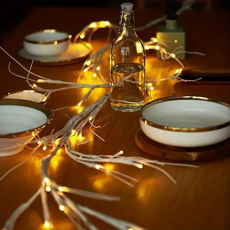 Warm White Battery-Operated Christmas Lights