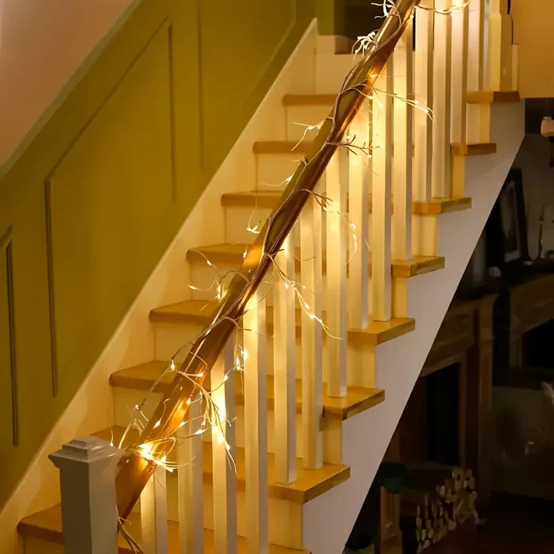 Warm White Battery-Operated Christmas Lights