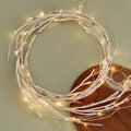 Warm White Battery-Operated Christmas Lights