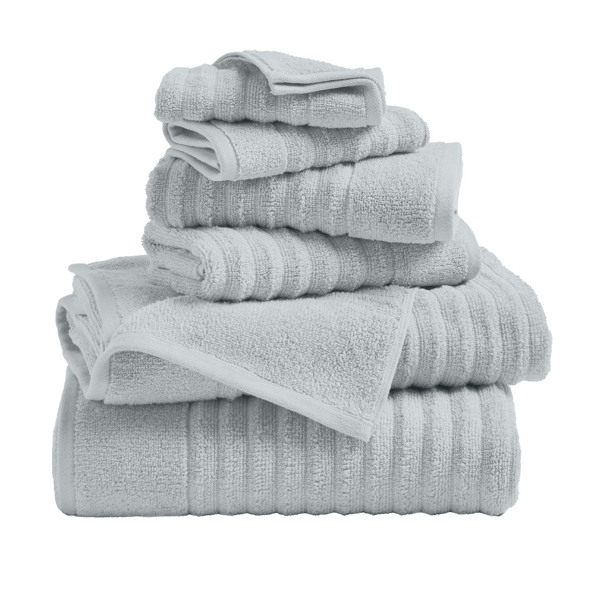Karina Ribbed Combed Cotton Towel Collection