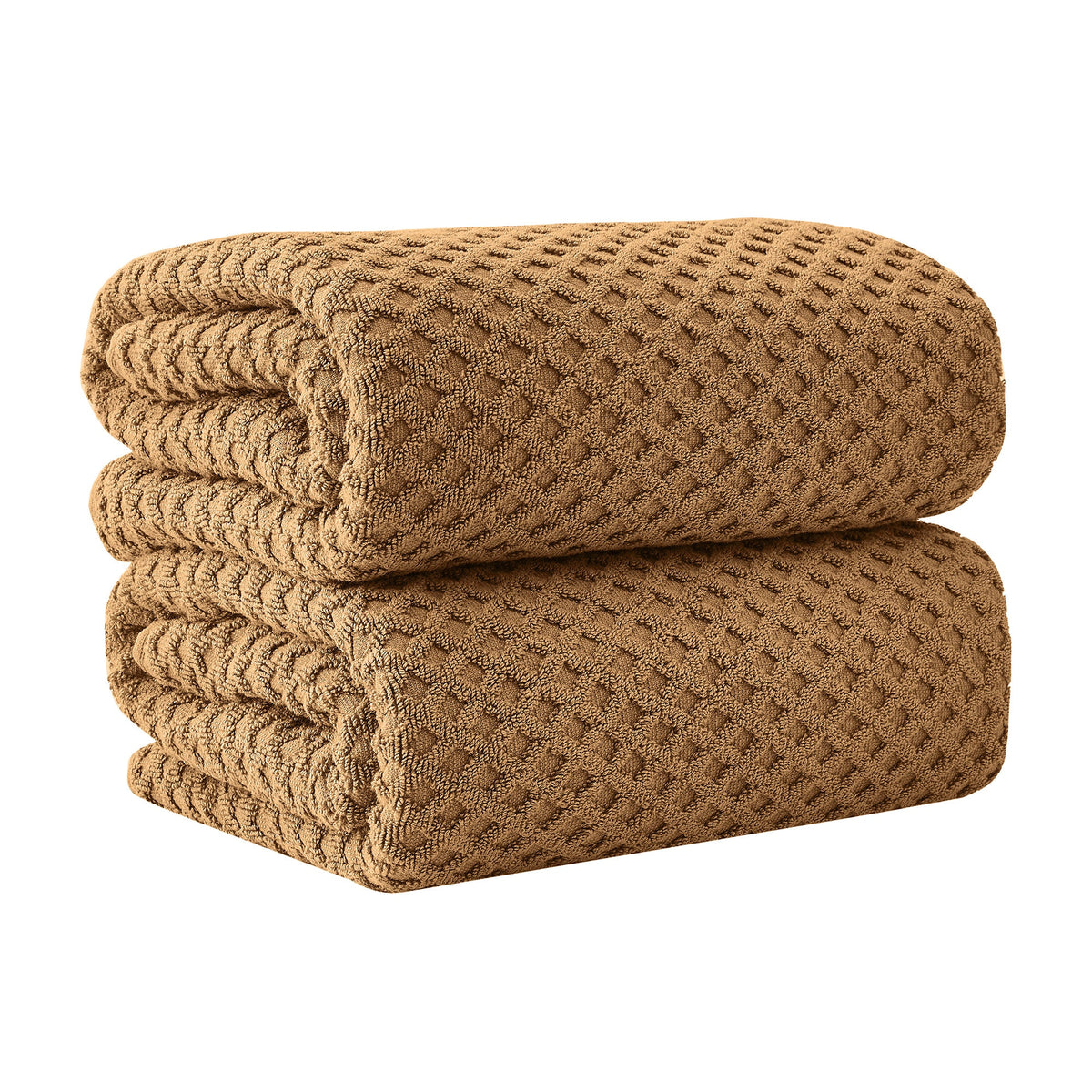 Grayson Cotton Diamond Waffle Towel Collection
