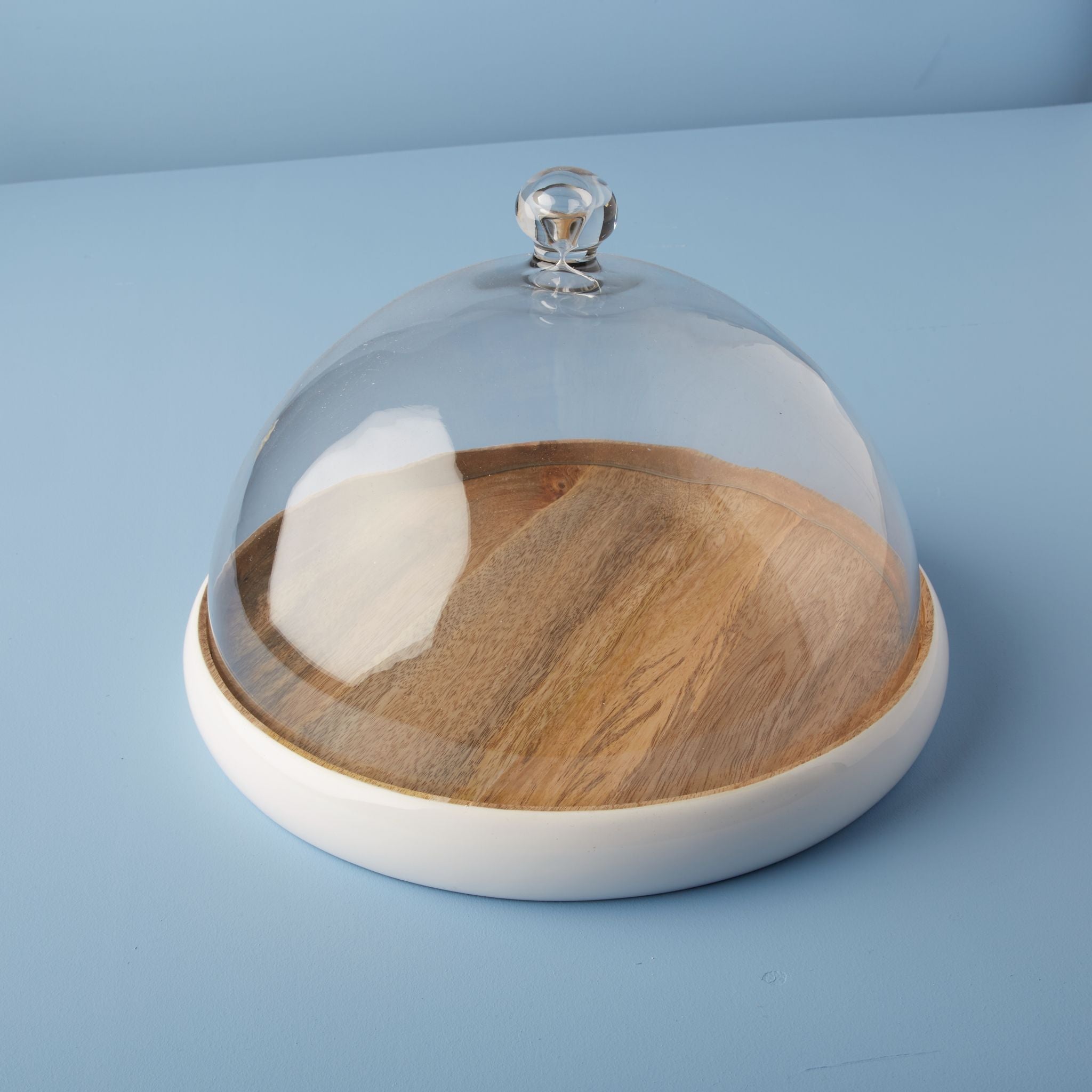 Madras Curva handcrafted mango wood serveware