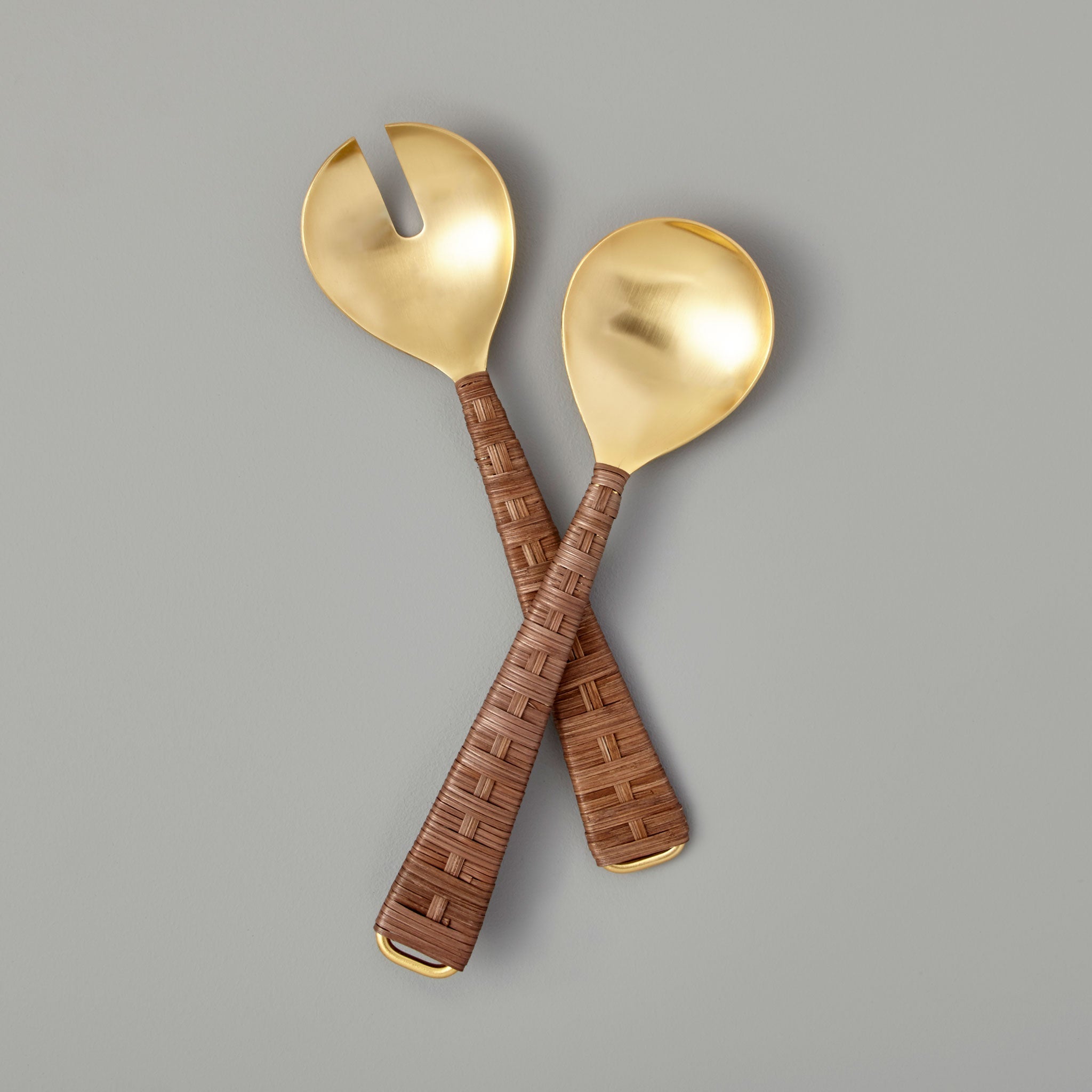 Mai gold-tone serving utensil set
