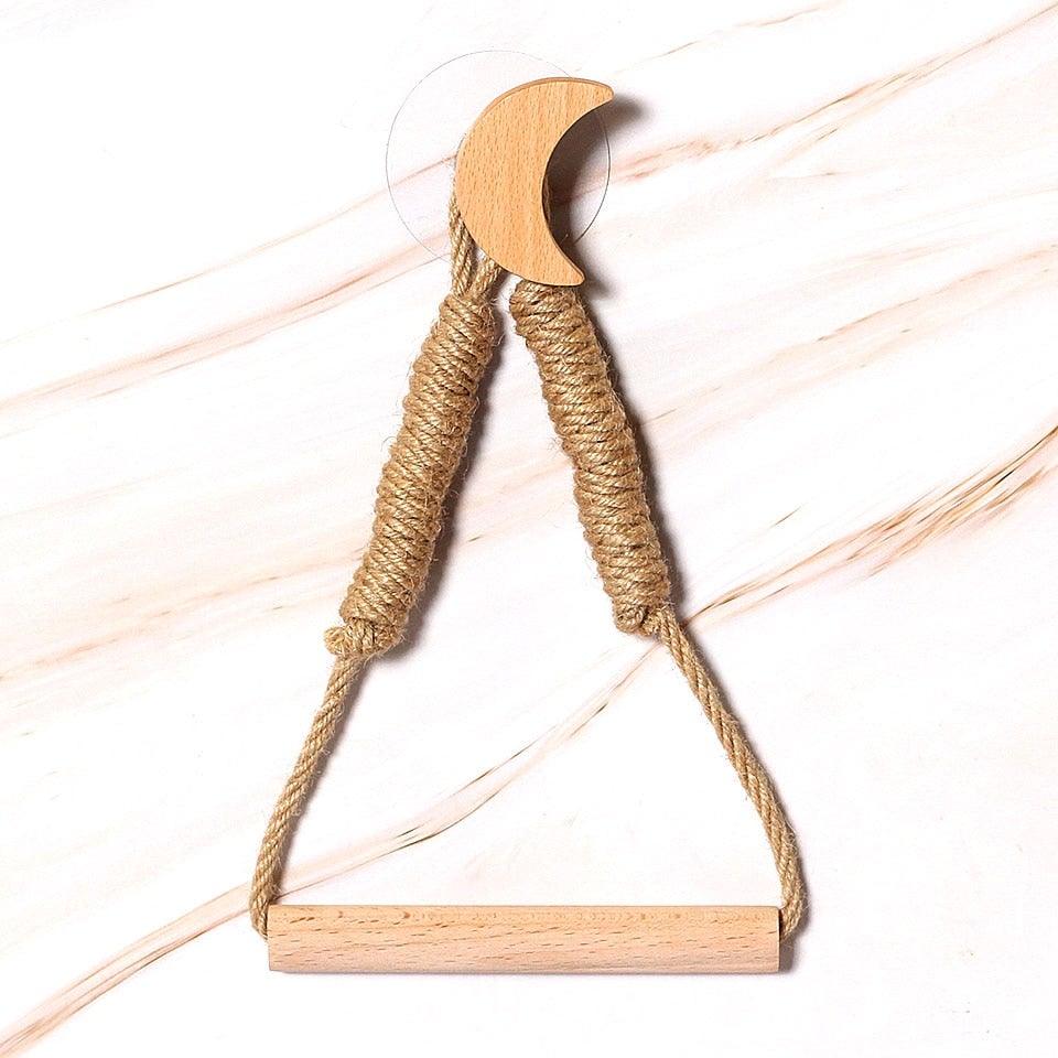 Wooden Hanging Toilet Paper Holder – alternate product view