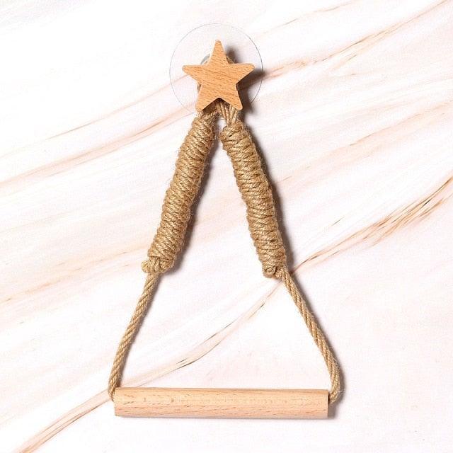 Wooden Hanging Toilet Paper Holder – alternate product view