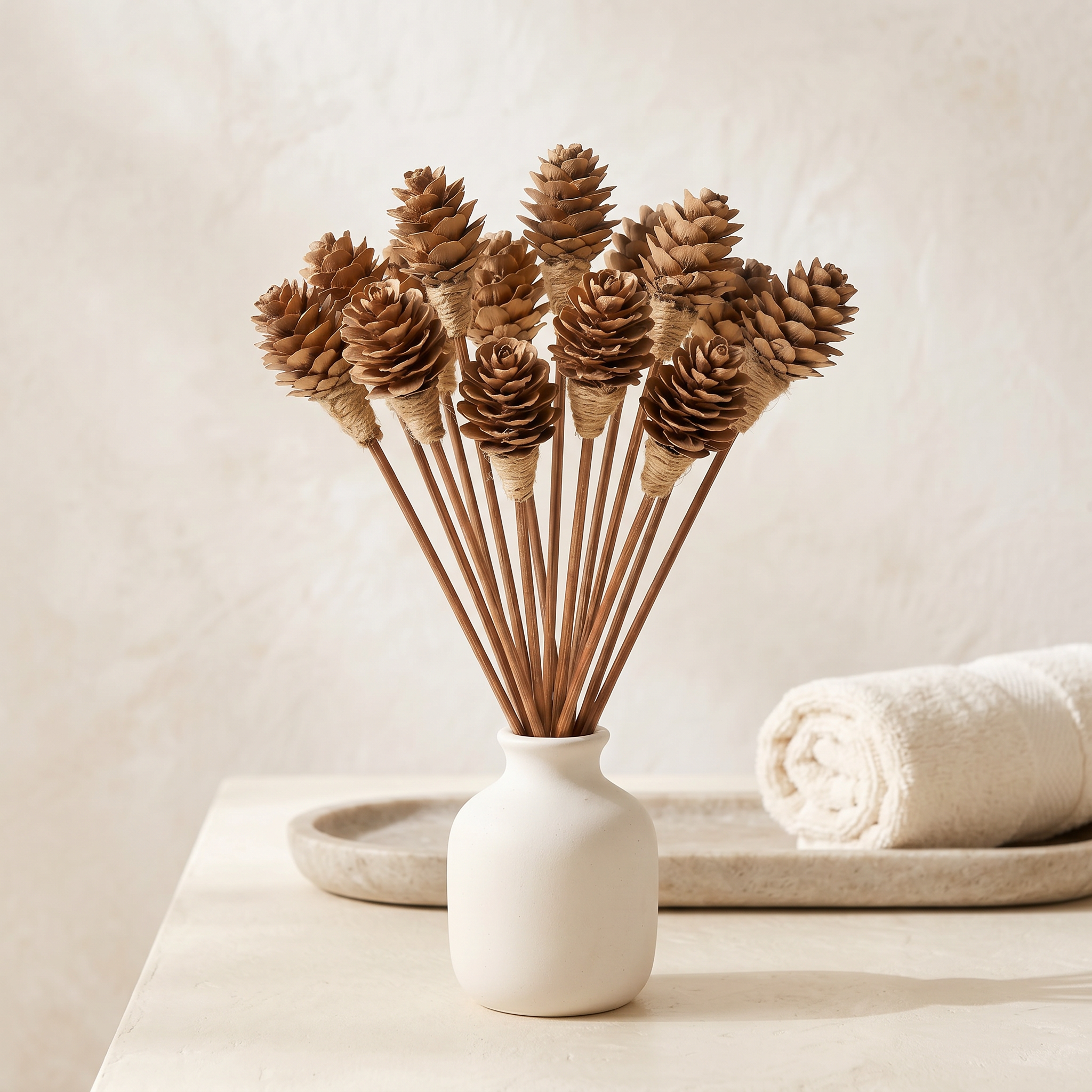 Mini Pinecone Diffuser Sticks