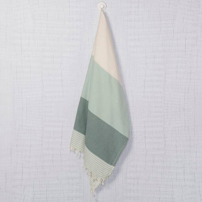 Multi-Color Turkish Cotton Towel – 39 × 70 in