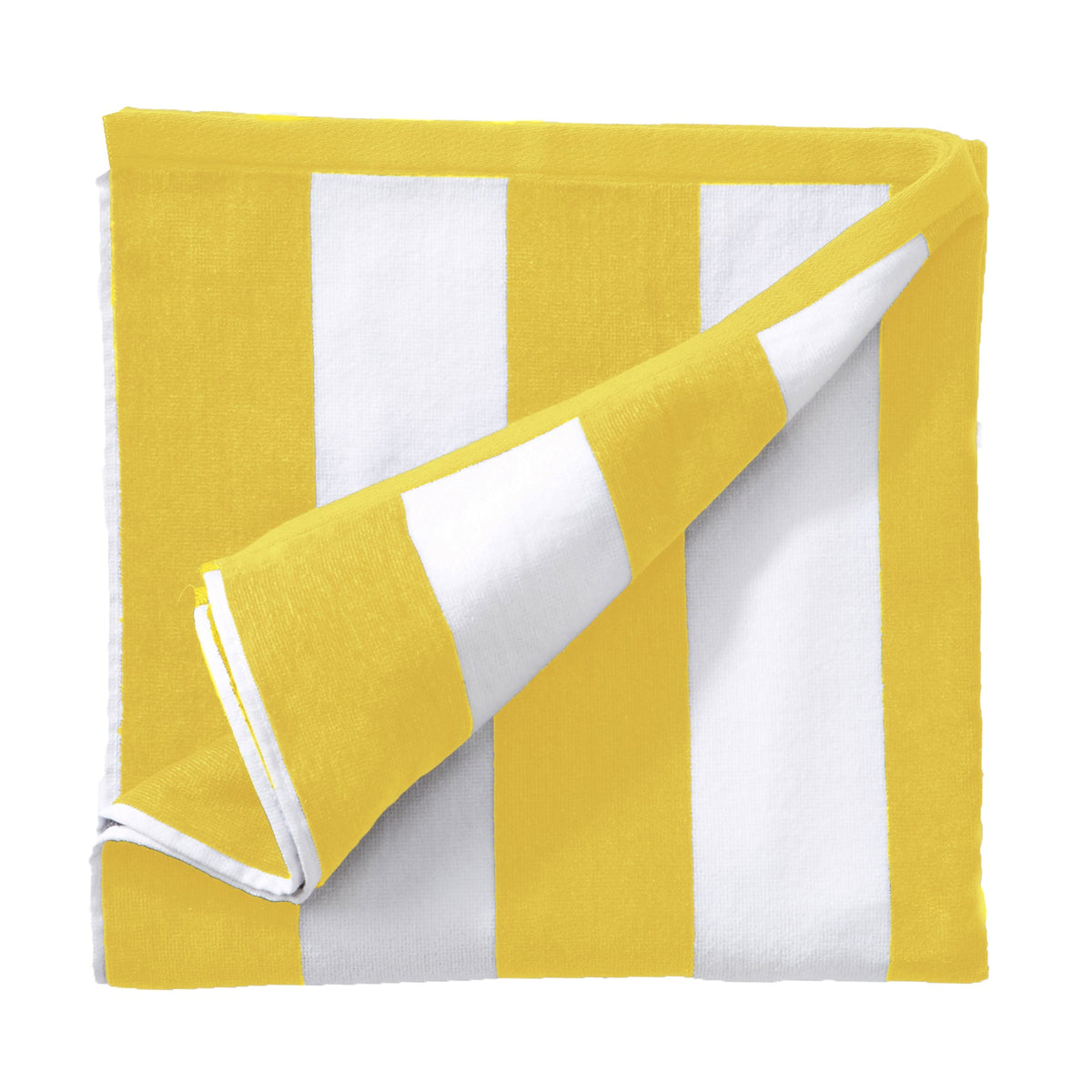 Novia Cotton Velour Cabana Stripe Beach Towels