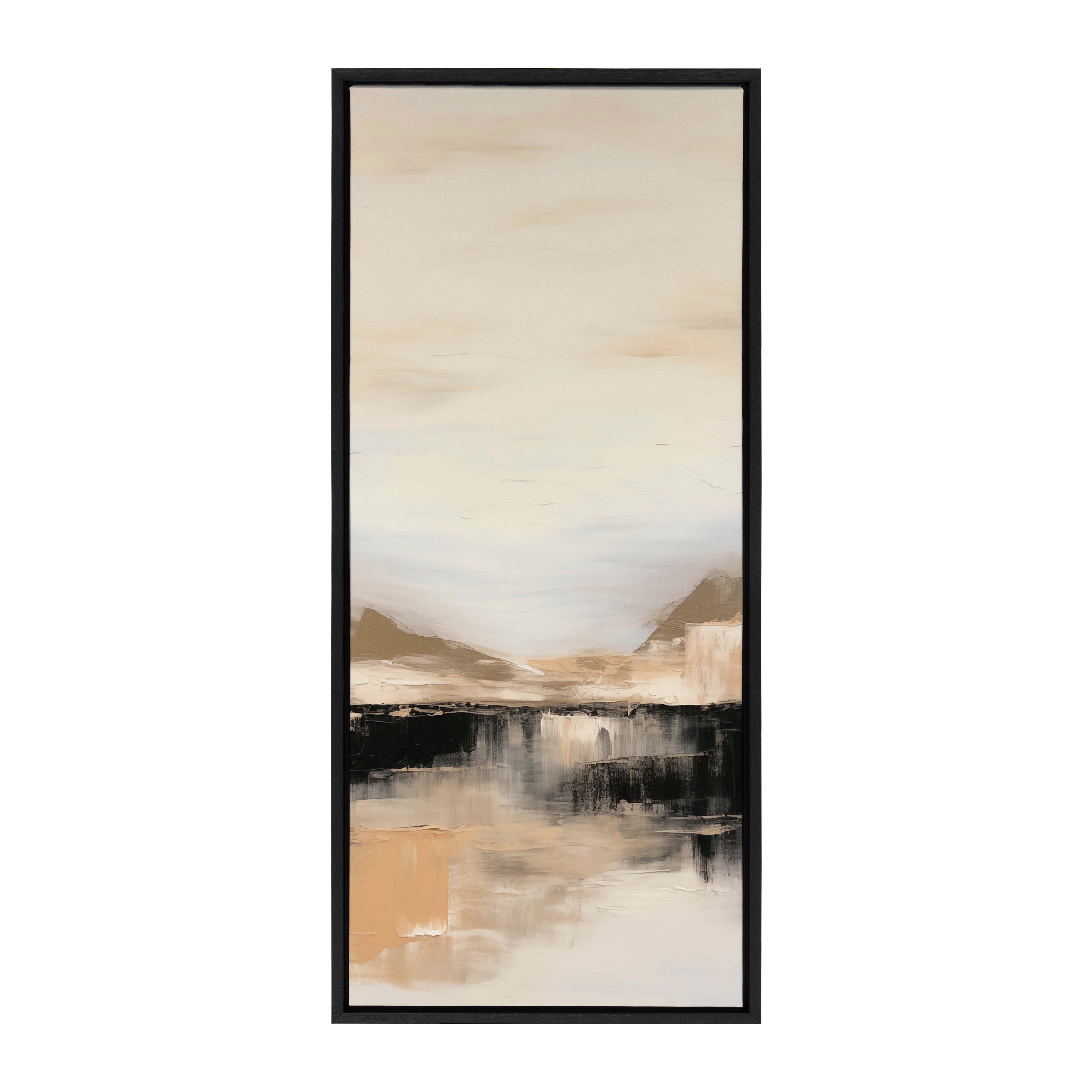 Sylvie Peaceful Landscape II Framed Canvas by Amy Lighthall