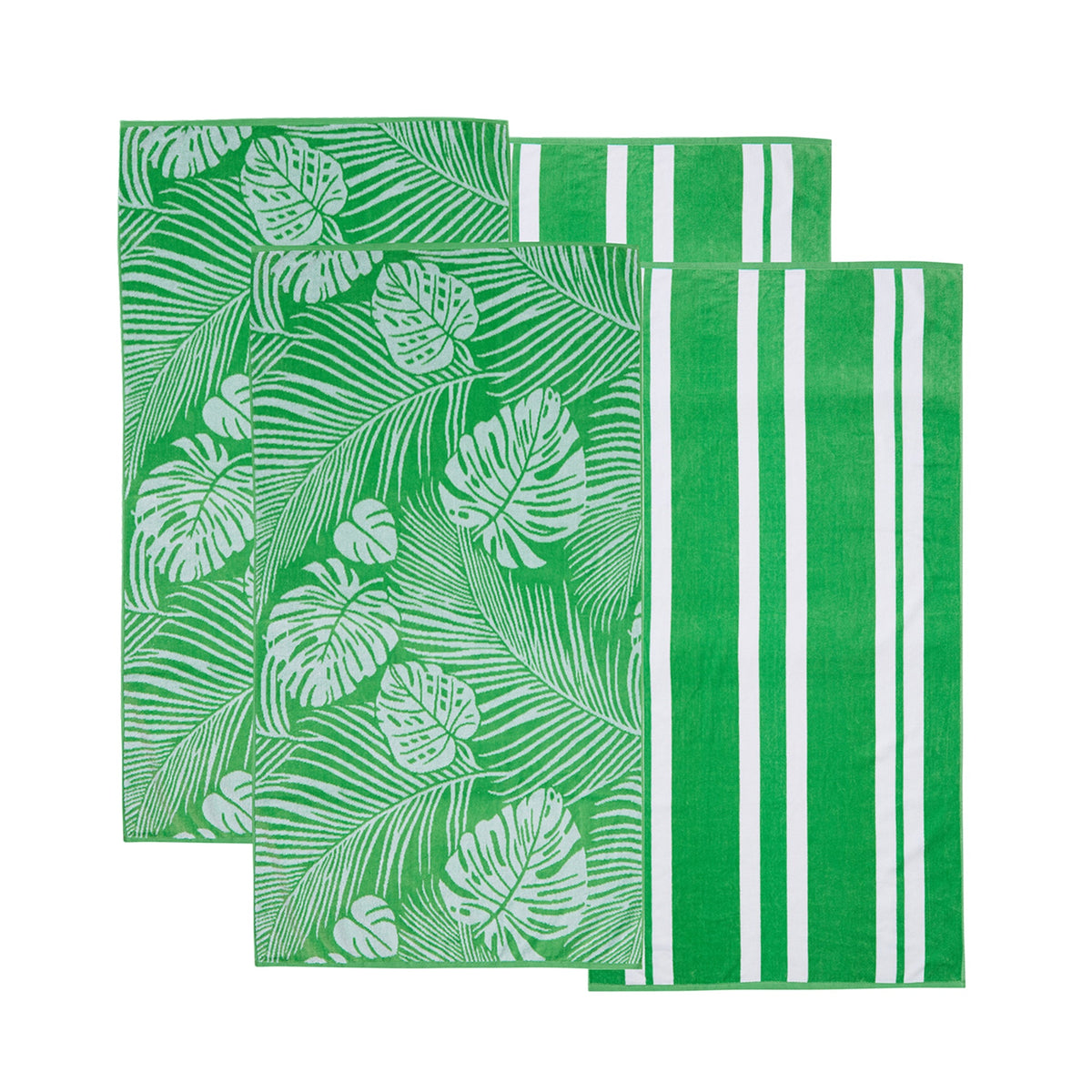 Maui Cotton Velour Printed Beach Towels