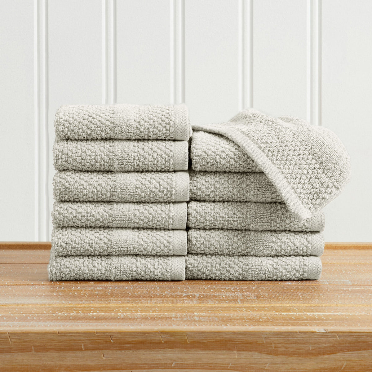 Marbella Textured Cotton Bath Towel Collection