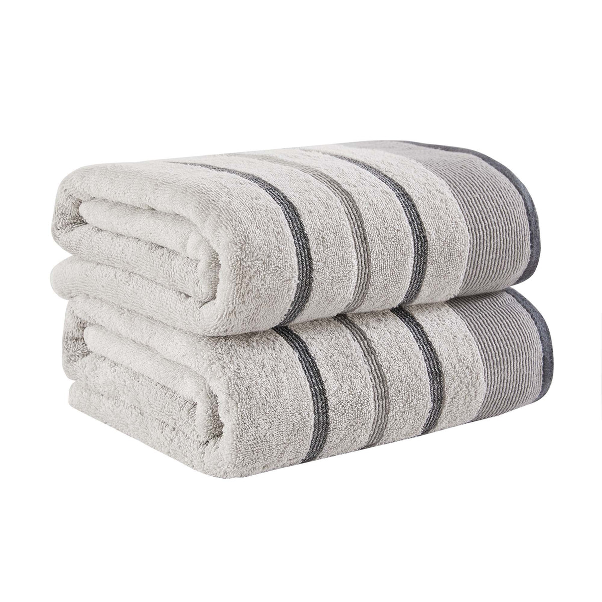 Noelle Decorative Stripe Cotton Towel Collection