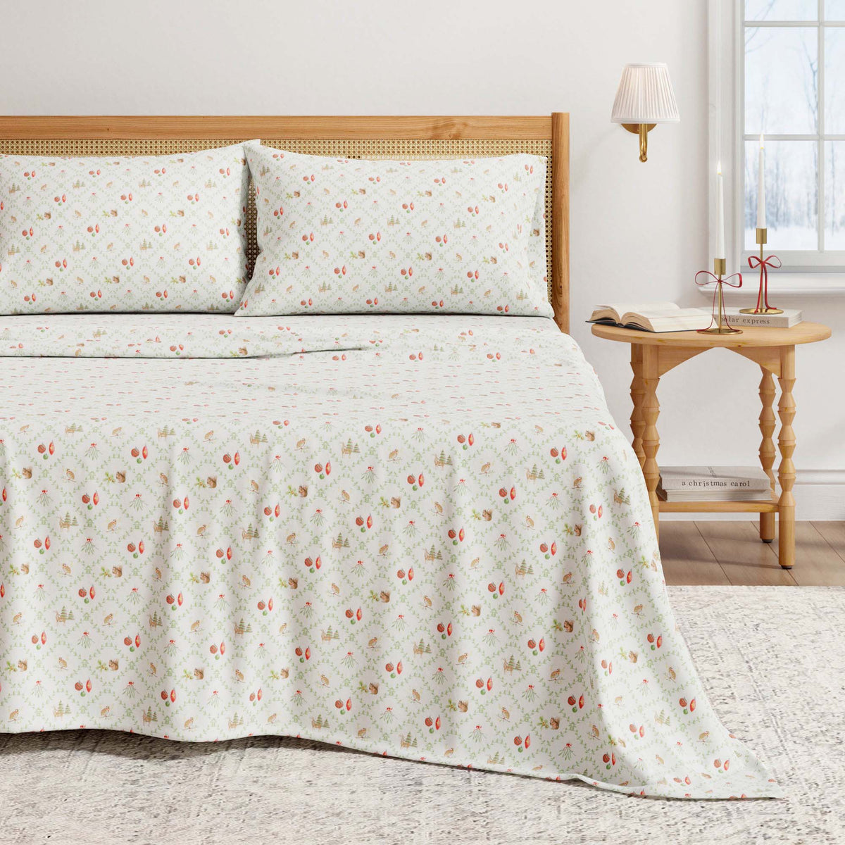 Turkish Cotton Flannel Sheet Set — Elevated Holiday Collection