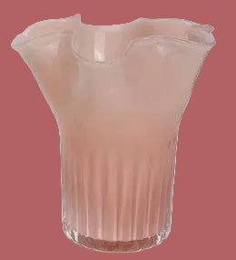 Fluted Glass Vase — 3 Colors