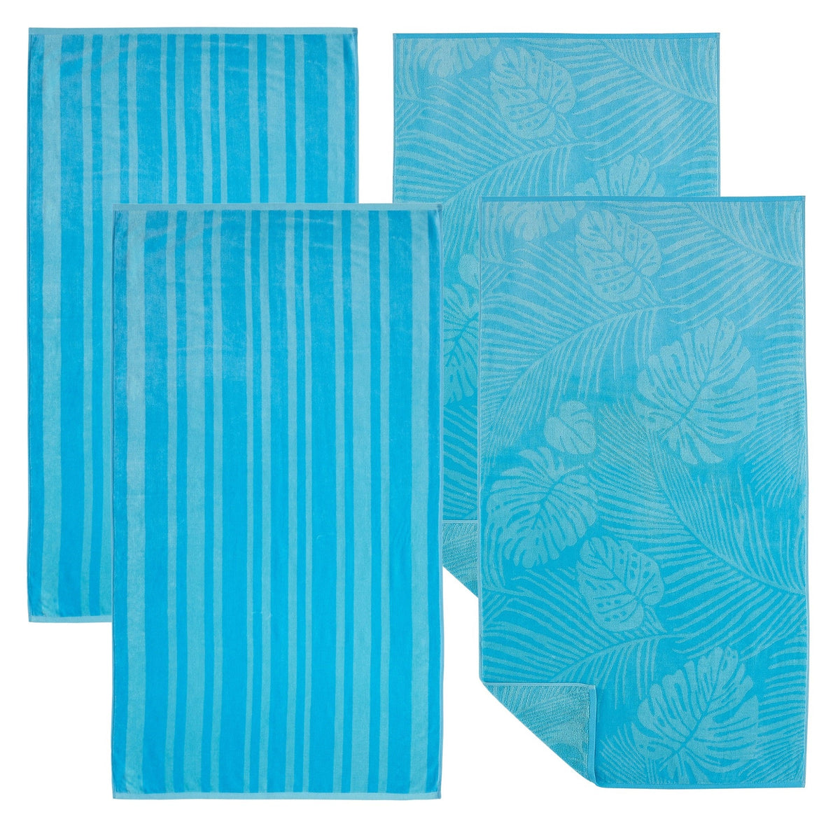 Maui Cotton Velour Printed Beach Towels