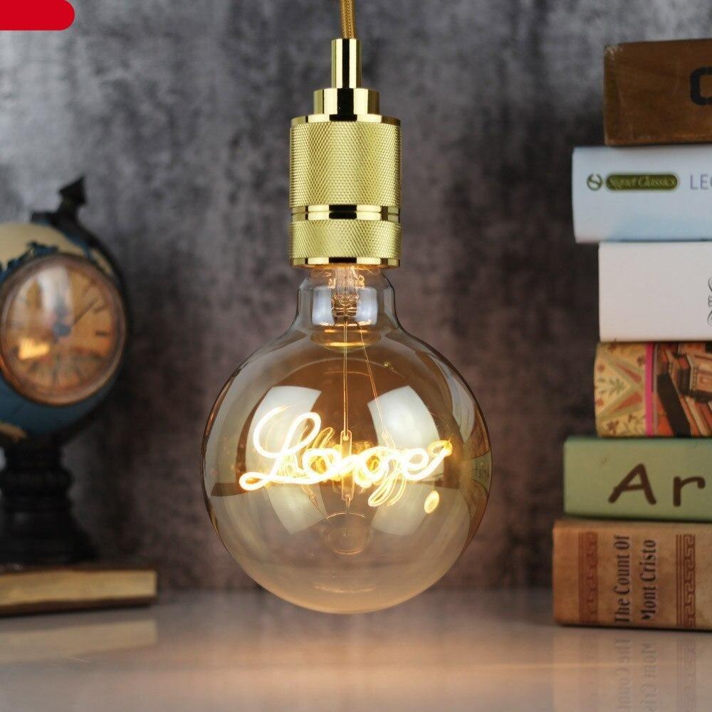 G125 Decorative Filament Globe Bulb