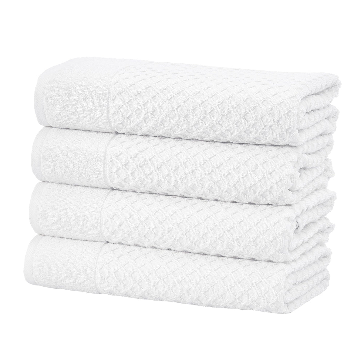 Grayson Cotton Diamond Waffle Towel Collection