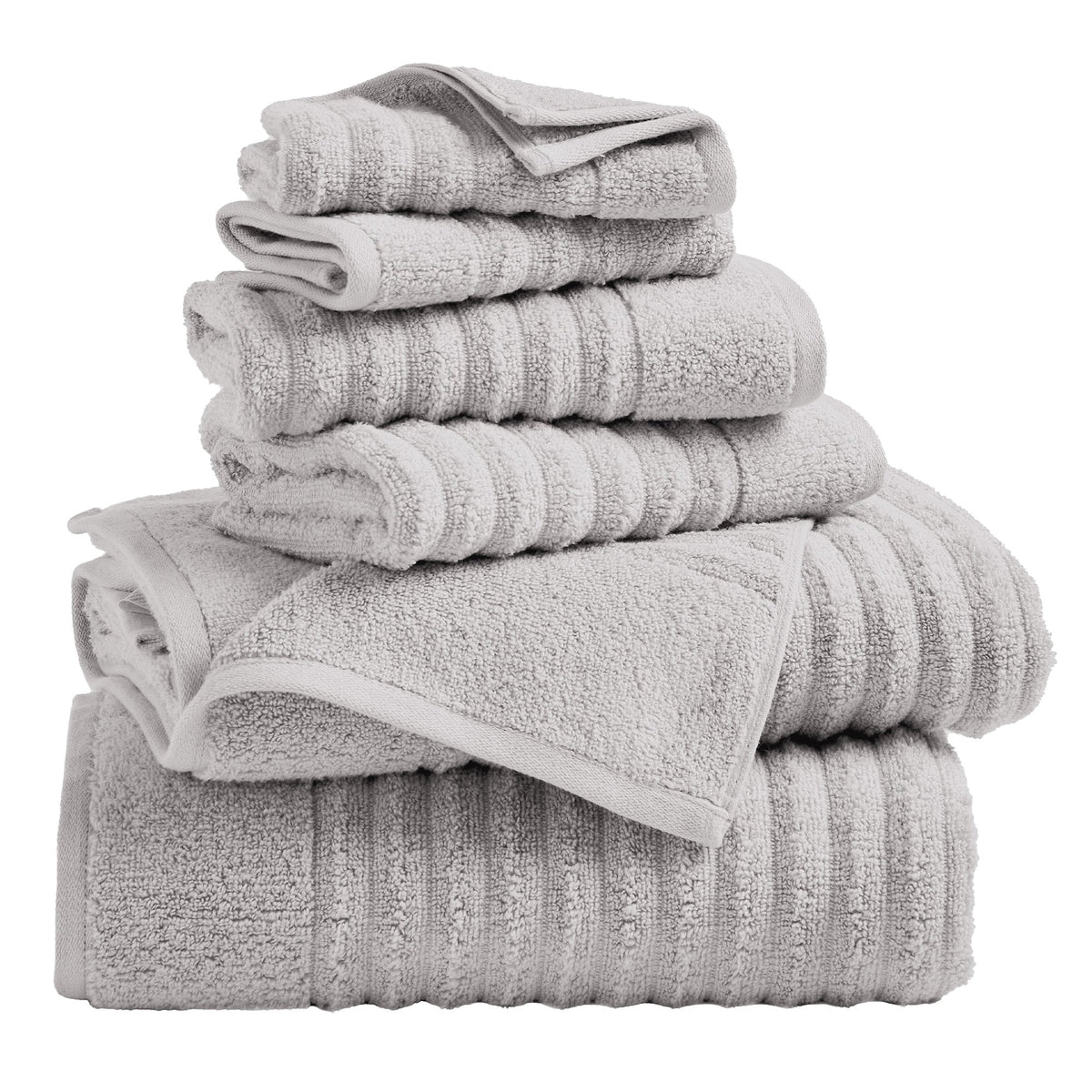 Karina Ribbed Combed Cotton Towel Collection