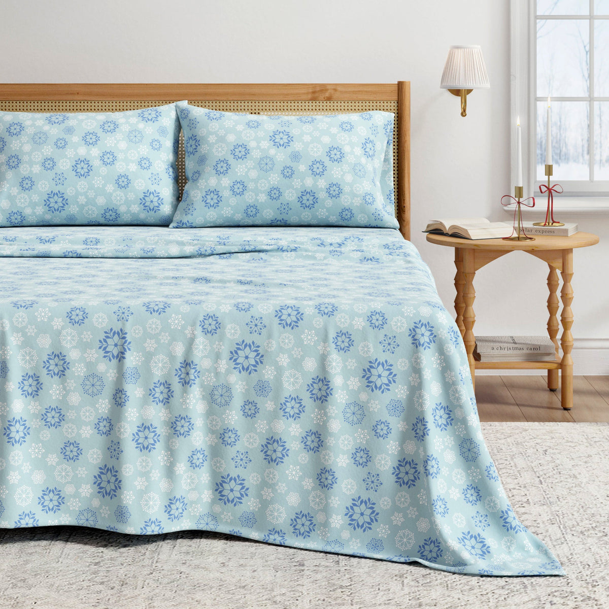 Stratton Turkish Cotton Winter Flannel Sheet Set