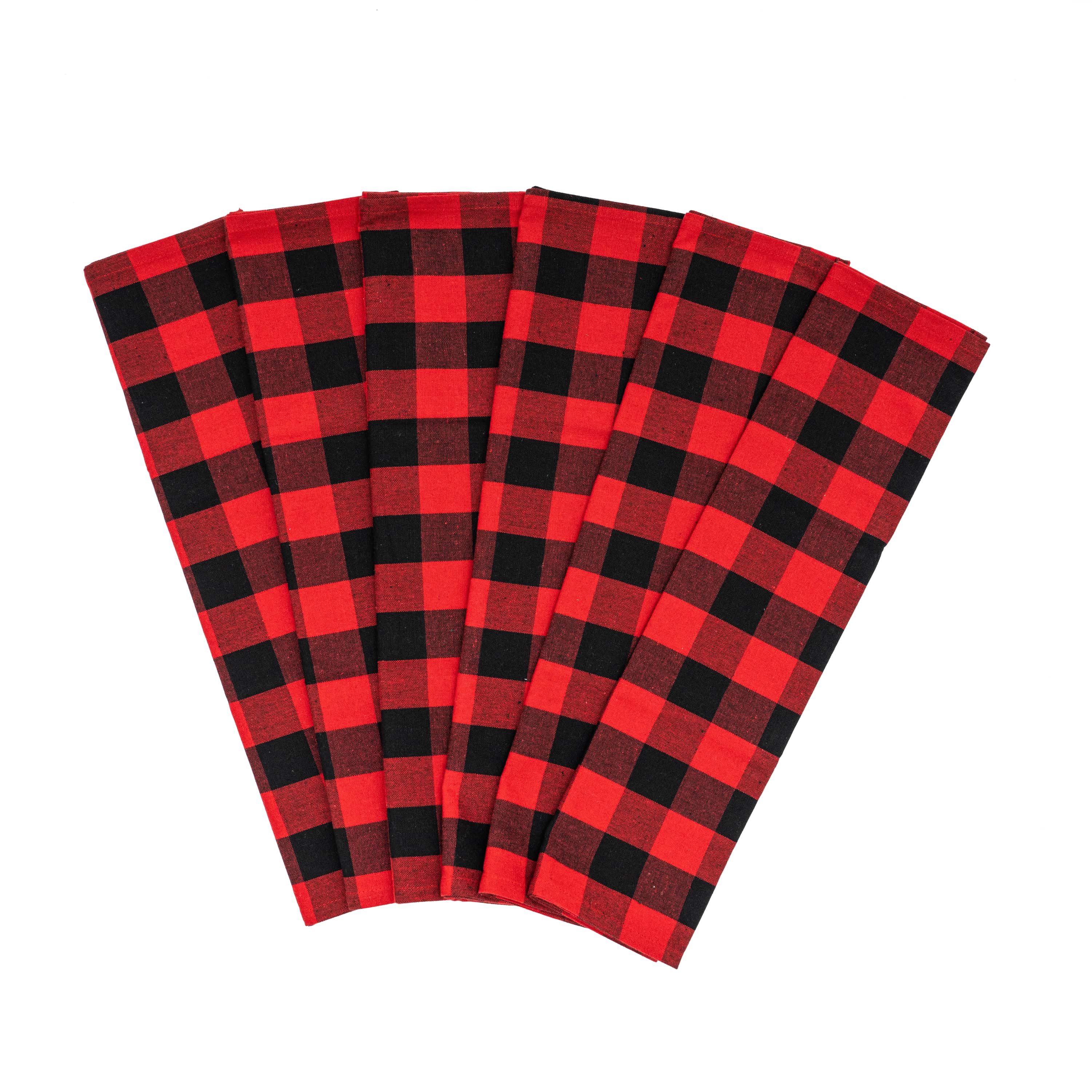 Plaid Cotton Kitchen Towels – alternate product view