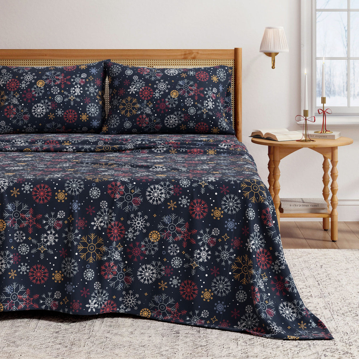 Lakeview Turkish Cotton Flannel Sheet Set