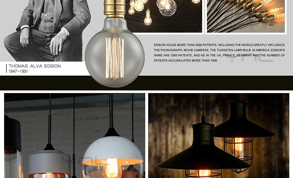 Vintage Edison Filament Bulb Collection