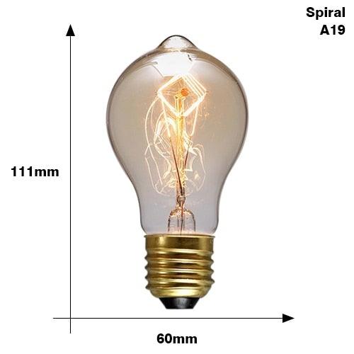 Vintage Edison Filament Bulb Collection