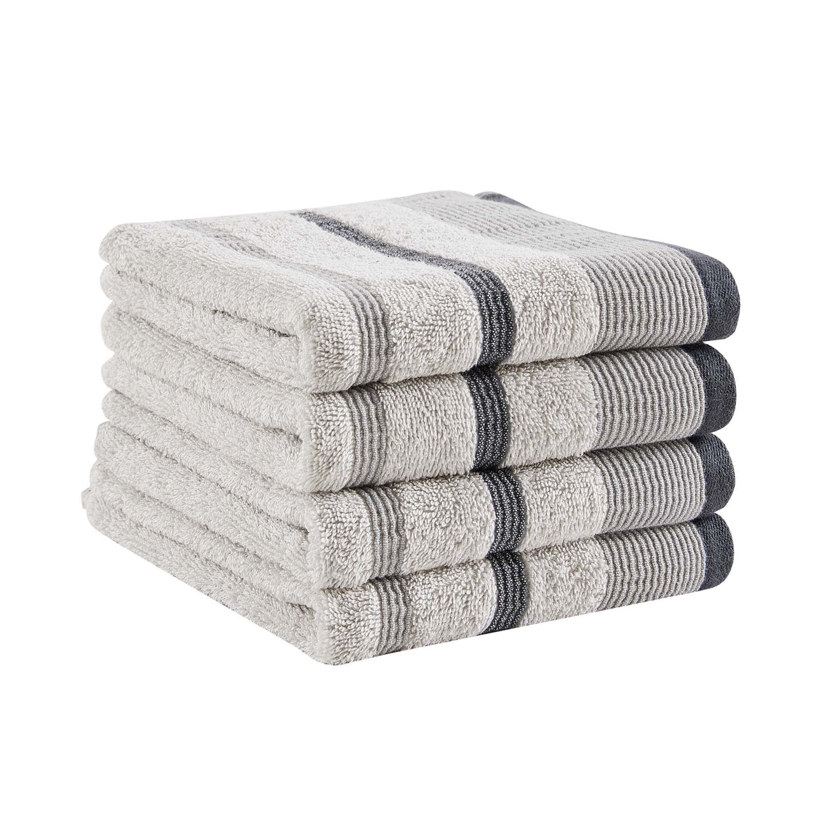 Noelle Decorative Stripe Cotton Towel Collection