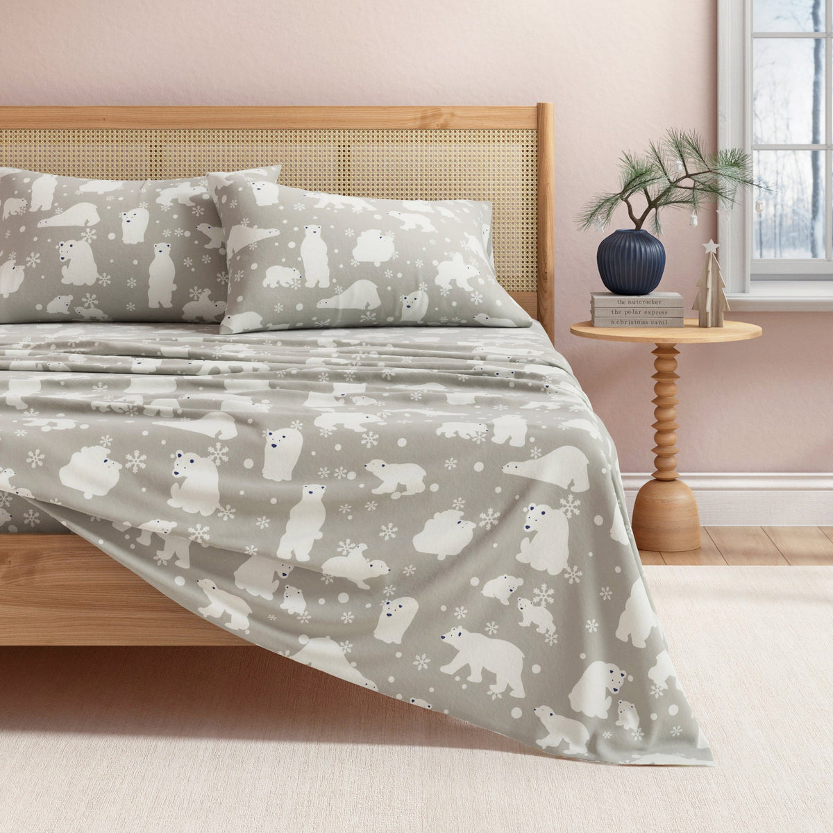 Stratton Turkish Cotton Winter Flannel Sheet Set