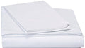 DaDa Bedding White Cotton Fitted Sheet Set with Pillow Cases