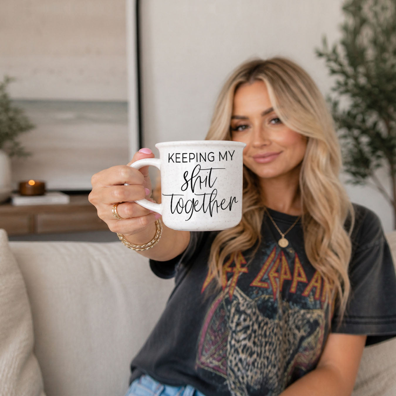 Keeping My Shit Together 14 oz Ceramic Mug