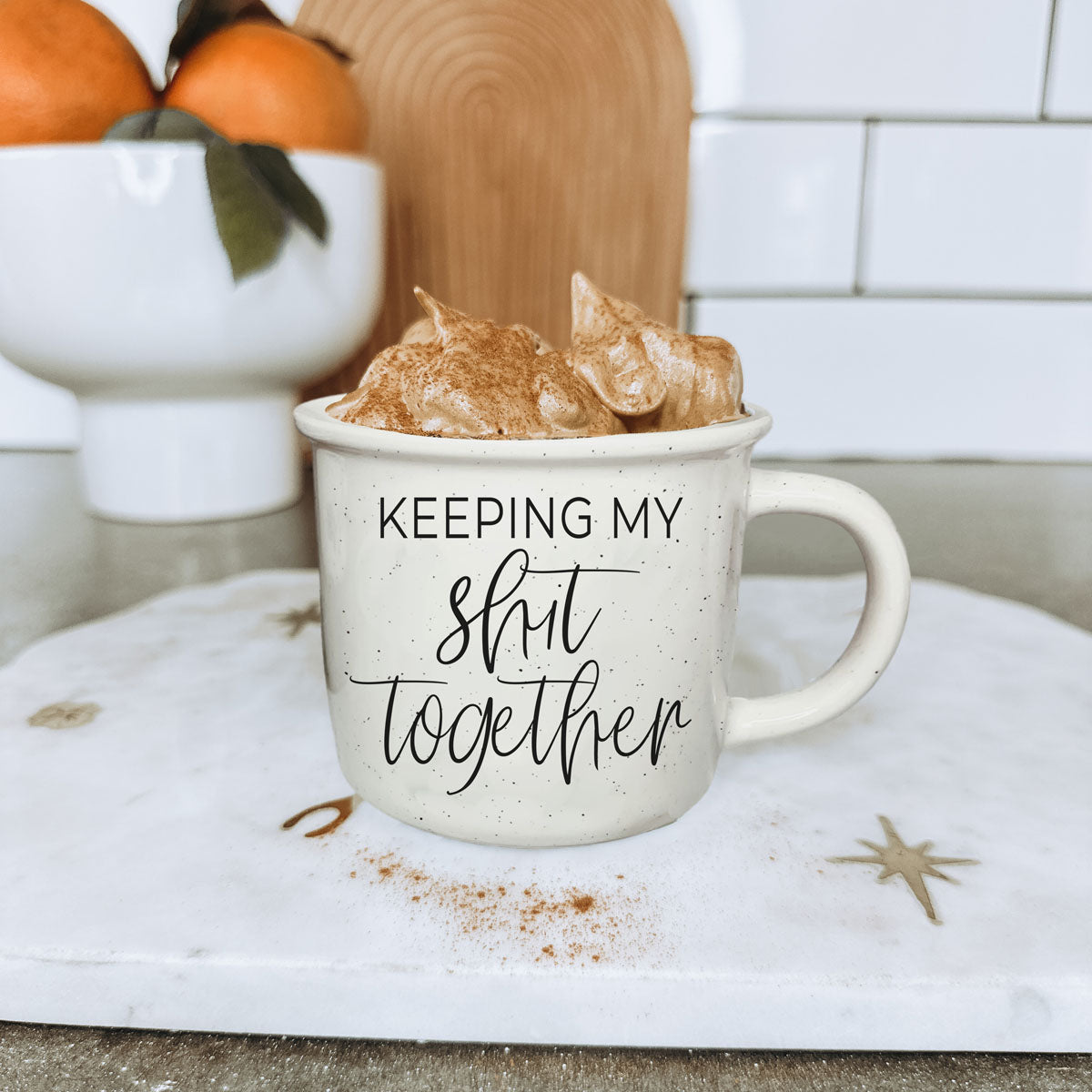Keeping My Shit Together 14 oz Ceramic Mug