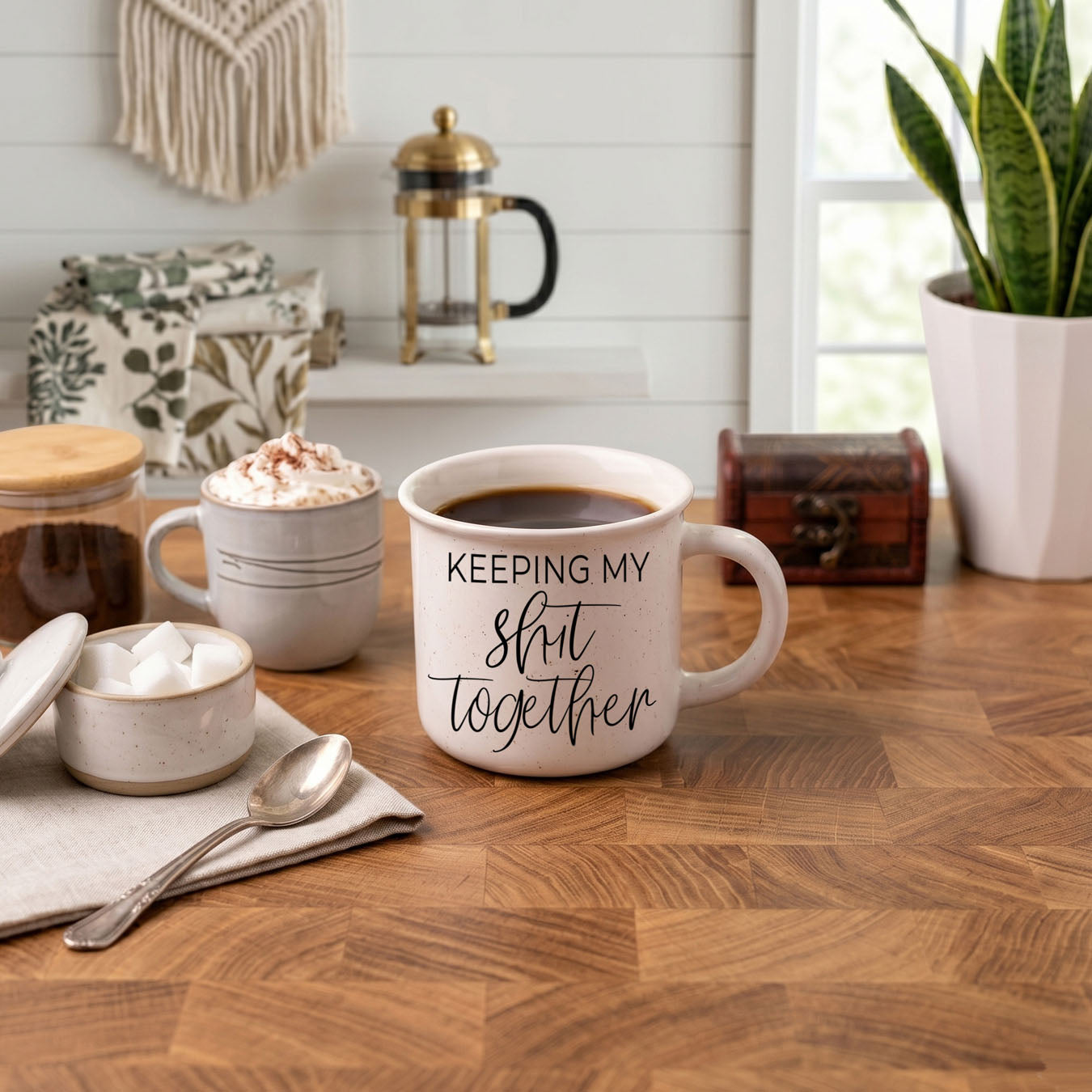 Keeping My Shit Together 14 oz Ceramic Mug