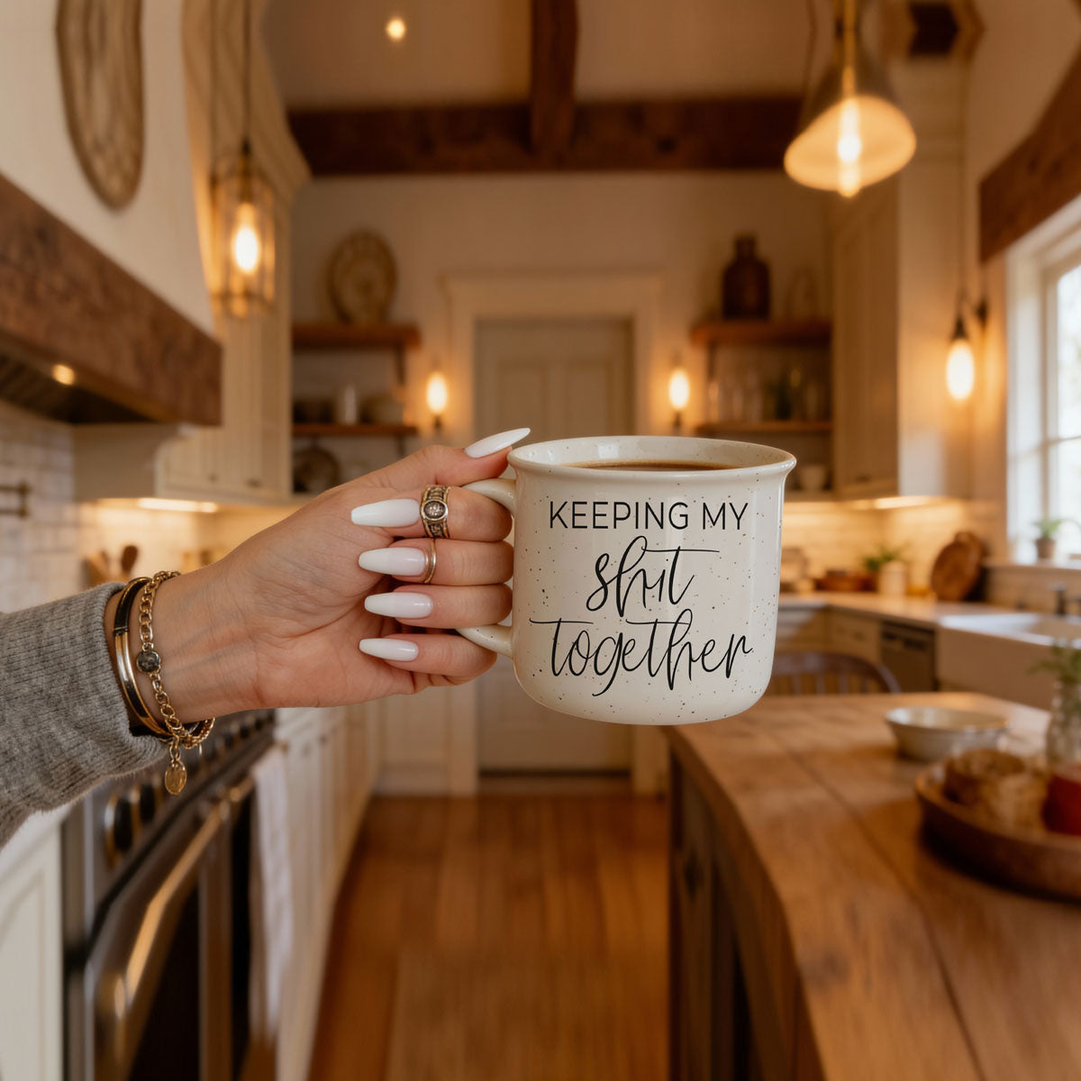 Keeping My Shit Together 14 oz Ceramic Mug
