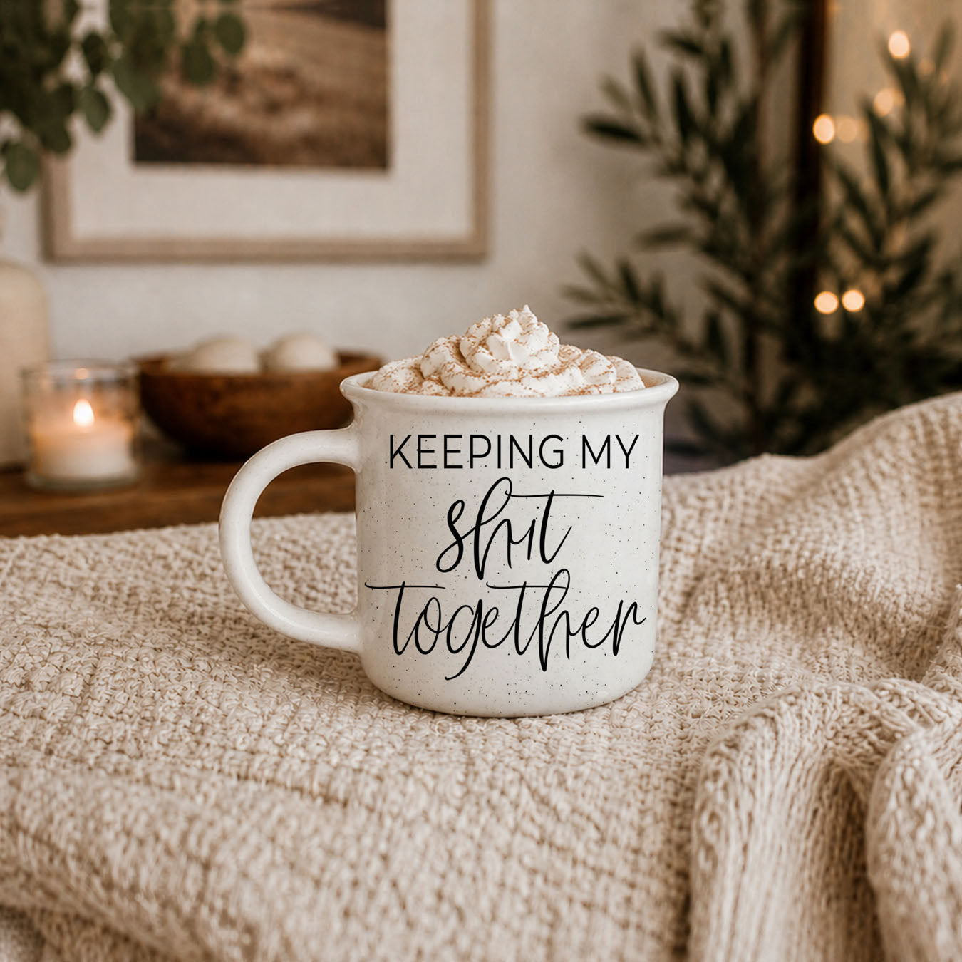 Keeping My Shit Together 14 oz Ceramic Mug