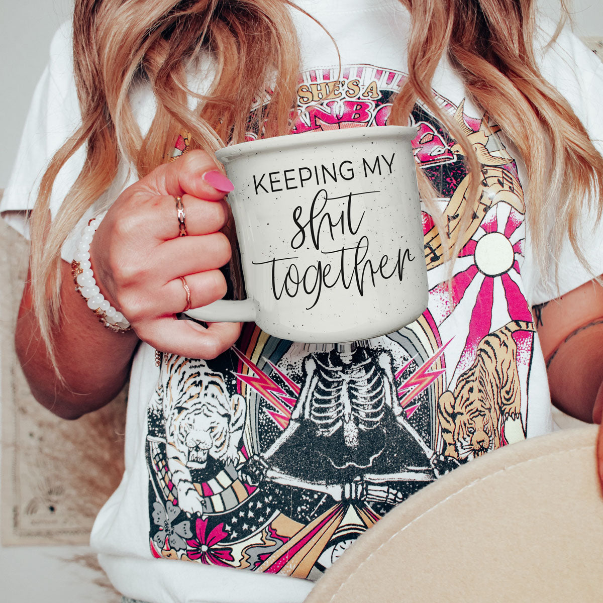 Keeping My Shit Together 14 oz Ceramic Mug