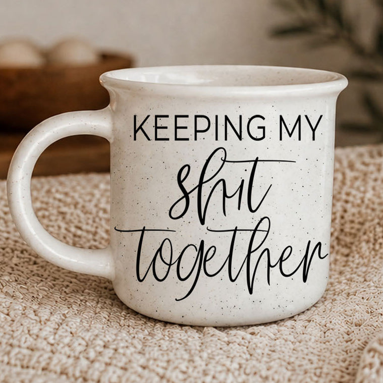 Keeping My Shit Together 14 oz Ceramic Mug